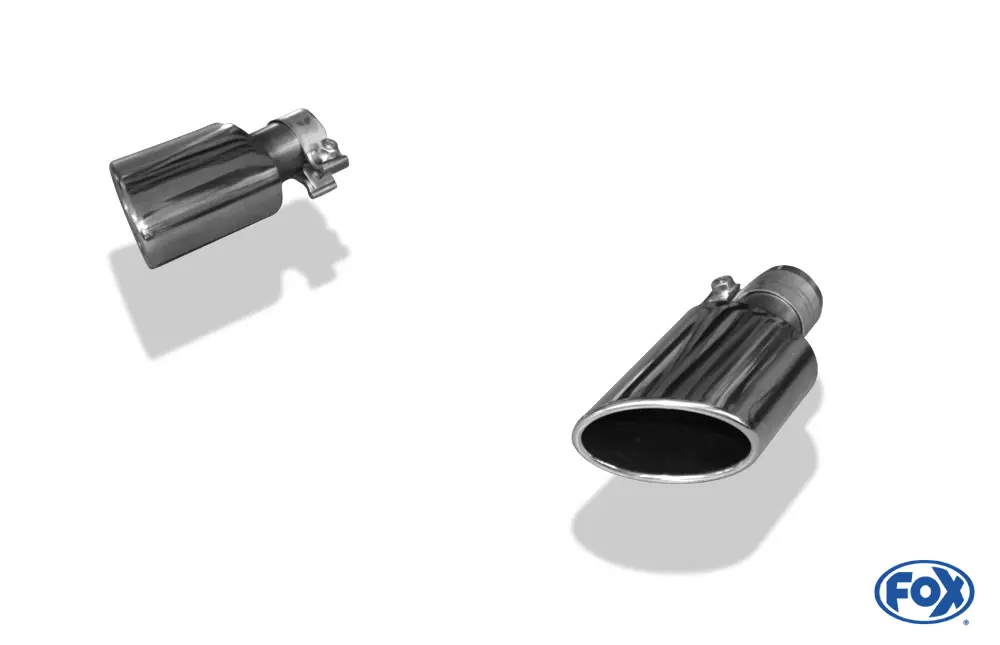 Neue Kollektion Fox Duplex Endrohrpaar für Renault Laguna III Grandtour 2.0l 150kW