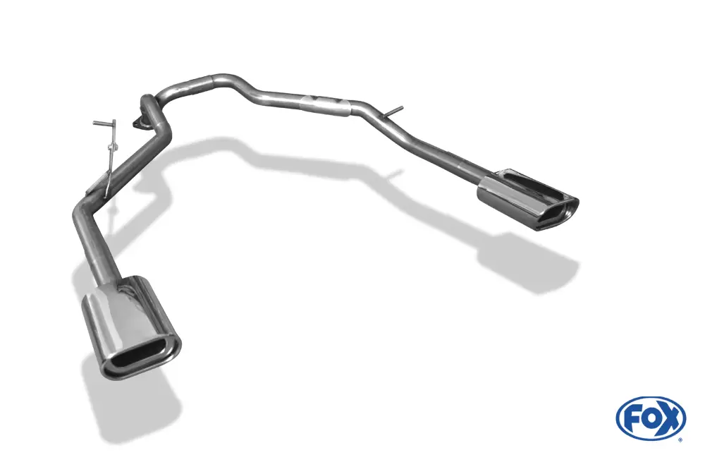 Top-Angebot Fox Duplex Endrohrsystem für Kia Sorento Typ JC 3.5l 142kW