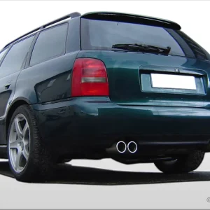 Neue Ware Fox Duplex Auspuff Sportauspuff Komplettanlage für Audi A4 B5 2.4l 121kW 2.8l