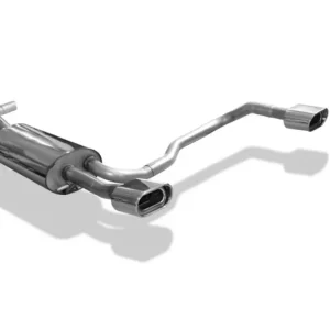 Fox Duplex Auspuff Sportauspuff Endschalldämpfer für Audi A4 Typ B5 135x80 53 Markenprodukt