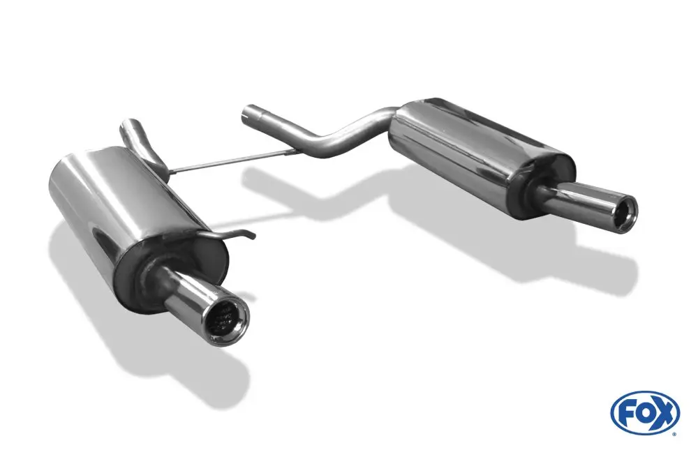 Neue Kollektion Fox Duplex Auspuff Sportauspuff Komplettanlage für Audi A6/ S6 4B quattro 1.8l