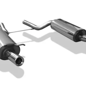 Echt Fox Duplex Auspuff Sportauspuff Sportendschalldämpfer für Audi A6/ S6 Typ 4B