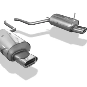 Beliebt Fox Duplex Auspuff Sportauspuff Endschalldämpfer für BMW E38 730i/ 735i/ 740i