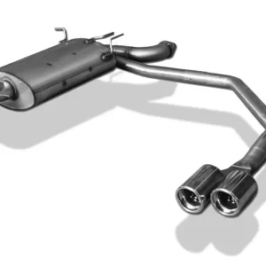 Fox Duplex Auspuff Sportauspuff Endschalldämpfer für BMW E39 520-528 2x76 Typ 13 Neue Ware