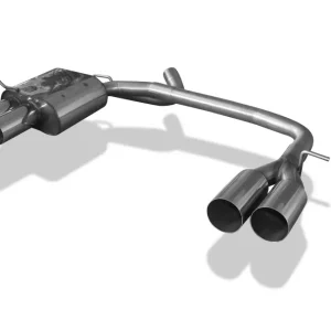 Direkt Vom Hersteller Fox Duplex Auspuff Sportauspuff Endschalldämpfer für BMW E87 118d 120d 2x76