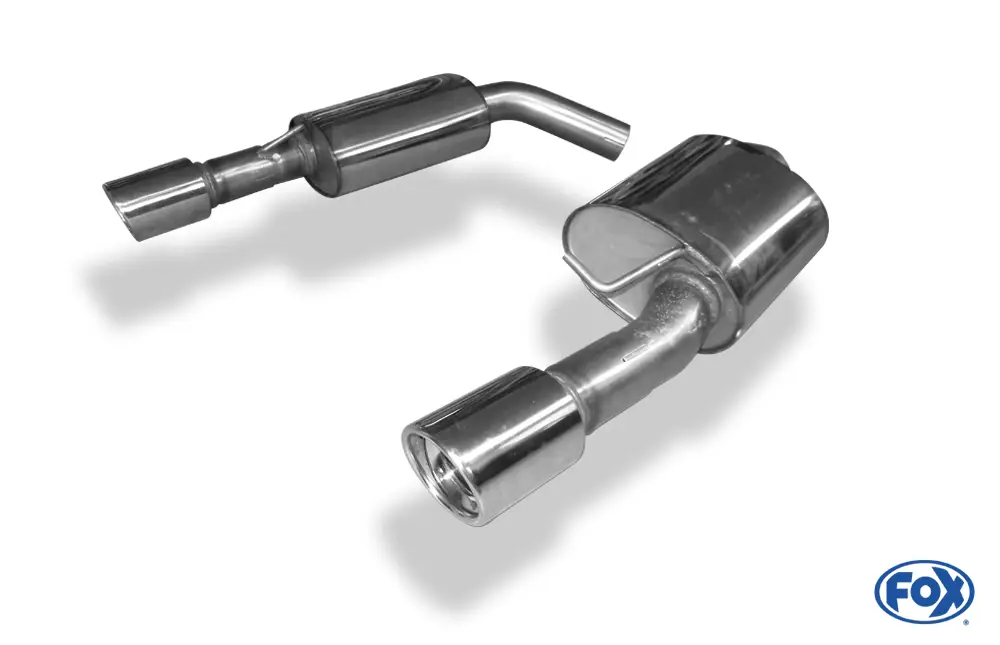 Fox Duplex Auspuff Sportauspuff Endschalldämpfer für BMW E90/E91/E92 335i/335d Saisonangebot
