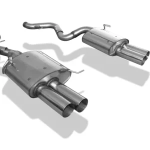Echt Fox Duplex Auspuff Sportauspuff Endschalldämpfer für BMW E92/E93 4.0l M3 2x90