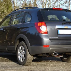 Fox Duplex Auspuff Sportauspuff Endschalldämpfer für Chevrolet Captiva KLAT Angebot