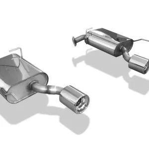 Expressversand Fox Duplex Auspuff Sportauspuff Endschalldämpfer für Chevrolet Captiva KLAT