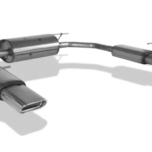 Fox Duplex Auspuff Sportauspuff Endschalldämpfer für Chrysler 300M 2.7 3.5 Highlight