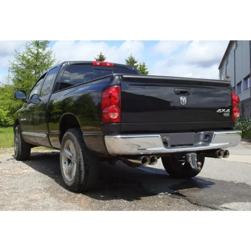 Sonderaktion Fox Duplex Auspuff Sportauspuff für Dodge RAM 1500 5.7l 254kW