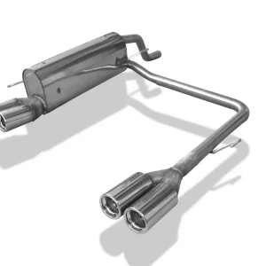 Fox Duplex Auspuff Sportauspuff Endschalldämpfer für Fiat Grande Punto 199 1.2 Online Kaufen