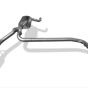 Nur Heute Fox Duplex Auspuff Sportauspuff Endschalldämpfer für Ford Focus 2 1.4 1.6 .1.8
