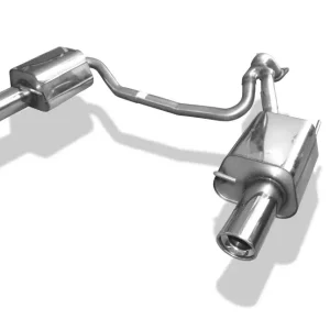 Sonderangebot Fox Duplex Auspuff Sportauspuff Sportendschalldämpfer für Hyundai Coupe Typ GK