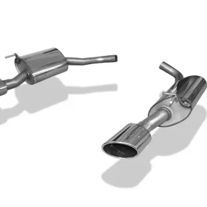 Neu Fox Duplex Auspuff Sportauspuff Sportendschalldämpfer für Jaguar XK8 QEV QDV
