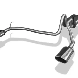 Fox Duplex Auspuff Sportauspuff Endschalldämpfer für Jeep Cherokee/ Liberty KJ Markenprodukt