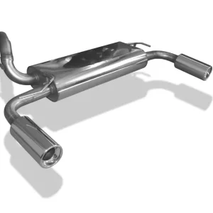 Fox Duplex Auspuff Sportauspuff Endschalldämpfer für Mazda 5 1.8l 85kW 2.0l Letzte Chance
