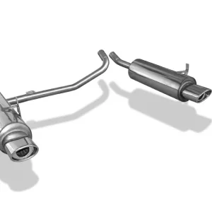Neue Kollektion Fox Duplex Auspuff Sportauspuff Komplettanlage für Mazda Tribute EP 2 Bj.00-