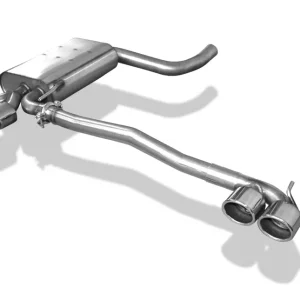Angebot Fox Duplex Auspuff Sportauspuff Endschalldämpfer für Mercedes CLK Typ 208 2,0l