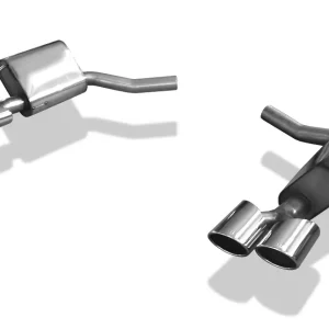 Top-Seller Fox Duplex Auspuff Sportauspuff Endschalldämpfer für Mercedes E-Klasse W212 5.5l