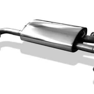 Expressversand Fox Duplex Auspuff Sportauspuff Endschalldämpfer für Mitsubishi Outlander CWO