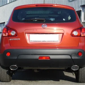 Beliebt Fox Duplex Auspuff Sportauspuff Sportendschalldämpfer für Nissan Qashqai 2.0l
