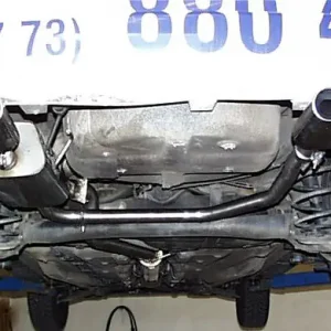 Aktuell Fox Duplex Auspuff Sportauspuff Komplettanlage für Opel Astra G Caravan 1.7l TD