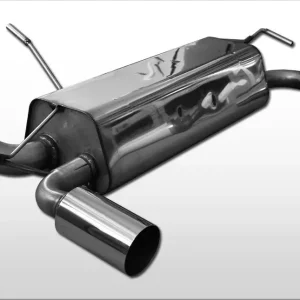 Top-Preis Fox Duplex Auspuff Sportauspuff Komplettanlage für Peugeot 206 RC 2.0l 130kW