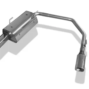 Beliebt Fox Duplex Auspuff Sportauspuff Endschalldämpfer für Peugeot 206 Schrägheck/ 206