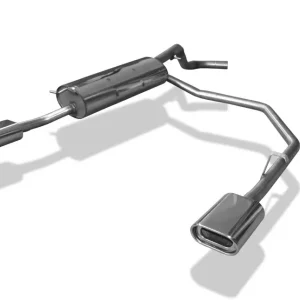 Versand Am Gleichen Tag Fox Duplex Auspuff Sportauspuff Endschalldämpfer für Skoda Octavia Typ 1U 1,4l