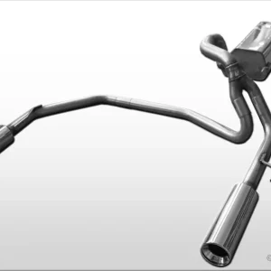 Schneller Versand Fox Duplex Auspuff Sportauspuff für Toyota Land Cruiser Typ J12 3-t