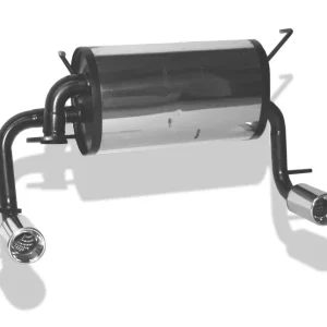 Echt Fox Duplex Auspuff Sportauspuff Endschalldämpfer für Toyota MR2 Typ W3 1.8l