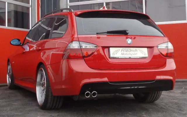 Friedrich Motorsport 70mm Auspuff Sportauspuff für BMW E91 330d Bj. 2005-2012 Jetzt Kaufen