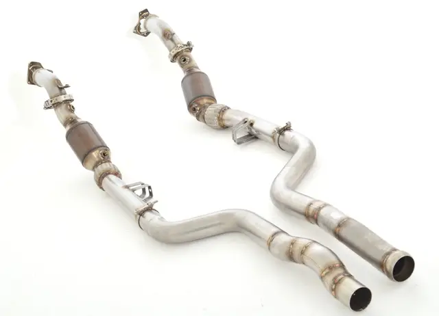 Top-Angebot Friedrich Motorsport 70mm Downpipe mit Sport-Kat für Mercedes C/X218 CLS63