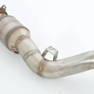 Friedrich Motorsport 76mm Downpipe + 200 Zellen Sport-Kat für Audi A4 B8 8K Neu