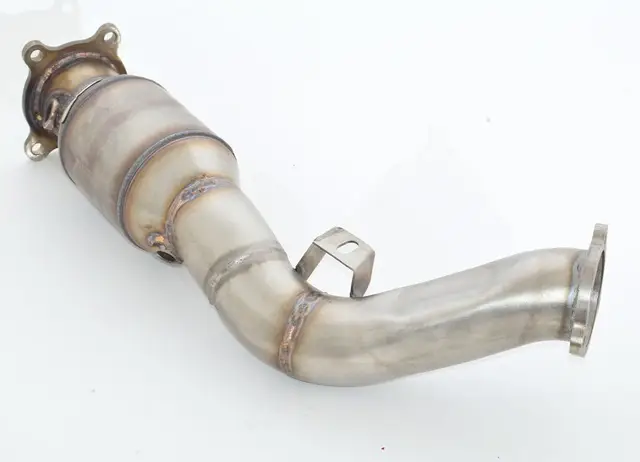 Friedrich Motorsport 76mm Downpipe + 200 Zellen Sport-Kat für Audi A4 B8 8K Neu