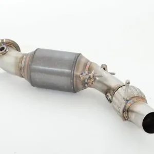 Friedrich Motorsport 76mm Downpipe + 200 Zellen HJS Sport-Kat für BMW 1er F20/21 Abverkauf