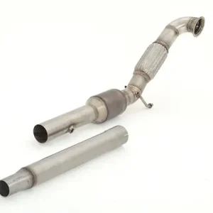 Solange Der Vorrat Reicht Friedrich Motorsport 76mm Downpipe + 200 Zellen Sport-Kat für VW Beetle 5C