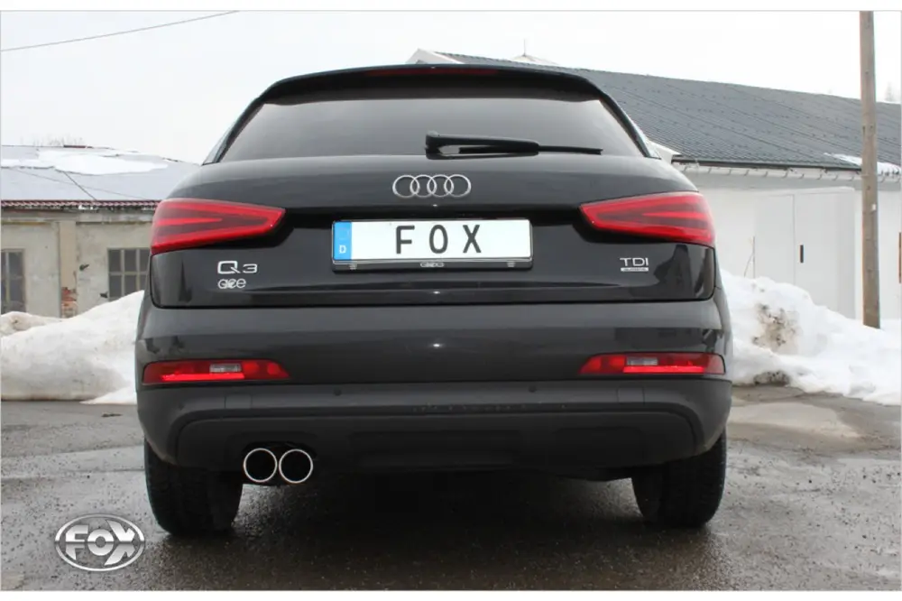 Preis Gesenkt Fox Auspuff Sportauspuff Auspuff Sportauspuffanlage Komplettanlage für Audi Q3