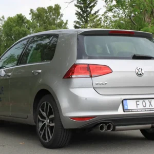 Fox Auspuff Sportauspuff Komplettanlage für VW Golf VII 1.2l 1.4l 1.6l 2.0l Expressversand