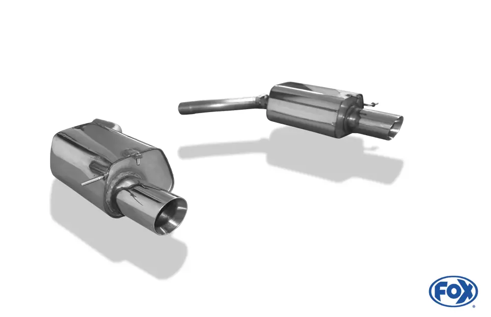 Zertifiziert Fox Duplex Duplex Auspuff Sportauspuff Komplettanlage für BMW Z4 E89 3.0l 225kW