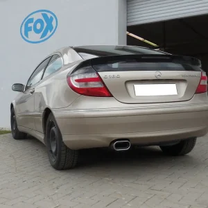 Fox Auspuff Sportauspuff für Mercedes C-Klasse CL203 1.8l 105kW Top-Angebot