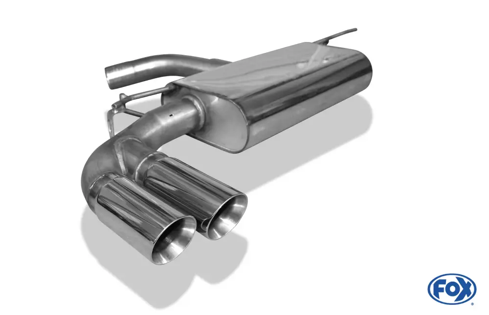 Fox Auspuff Sportauspuff Komplettanlage für Seat Leon - 5F 1,2l 63/77kW 1,4l Günstig