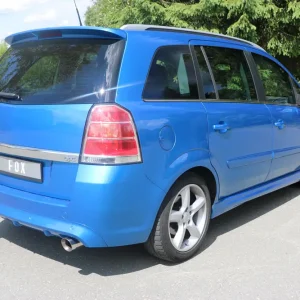 Solange Der Vorrat Reicht Fox Duplex Auspuff Sportauspuff Komplettanlage für Opel Zafira B OPC 2,0l