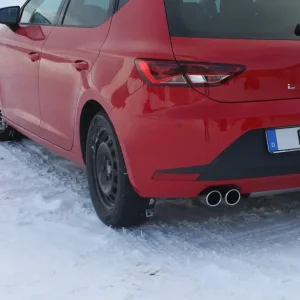 Sichere Zahlung Fox Auspuff Sportauspuff Komplettanlage für Seat Leon Typ 5F 1,2l 63/77kW 1,4l