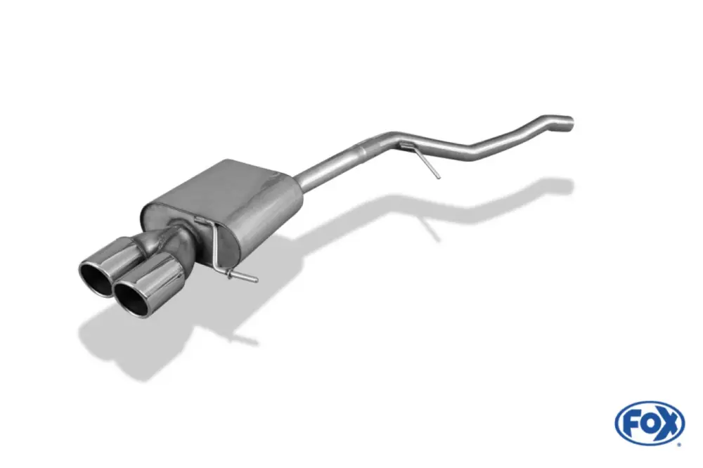 Sonderaktion Fox Auspuff Sportauspuff Komplettanlage für Seat Leon ST 5F 1.2l 63/77kW
