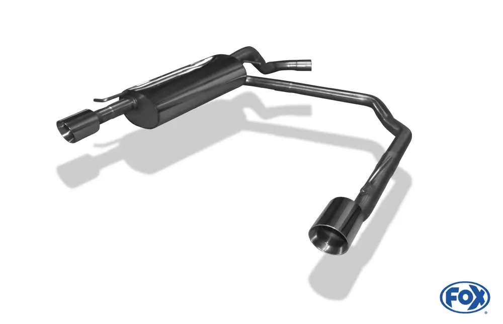 Fox Auspuff Sportauspuff Komplettanlage für VW Golf 4 1.4l 2 2.3l 1.4l Top-Angebot