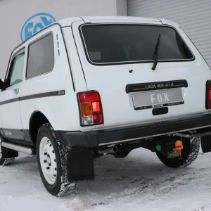 Must-Have Fox Duplex Auspuff Sportauspuff Komplettanlage für Lada Niva 4x4 1.7l 61kW