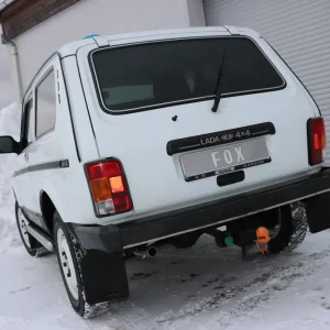 Fox Auspuff Sportauspuff Komplettanlage für Lada Niva 4x4 1.7l 61kW Meistverkauft