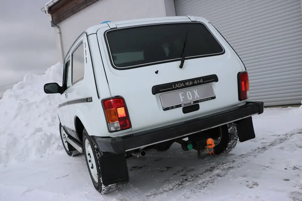 Fox Auspuff Sportauspuff Komplettanlage für Lada Niva 4x4 1.7l 61kW Meistverkauft